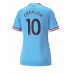 Cheap Manchester City Jack Grealish #10 Home Football Shirt Women 2022-23 Short Sleeve